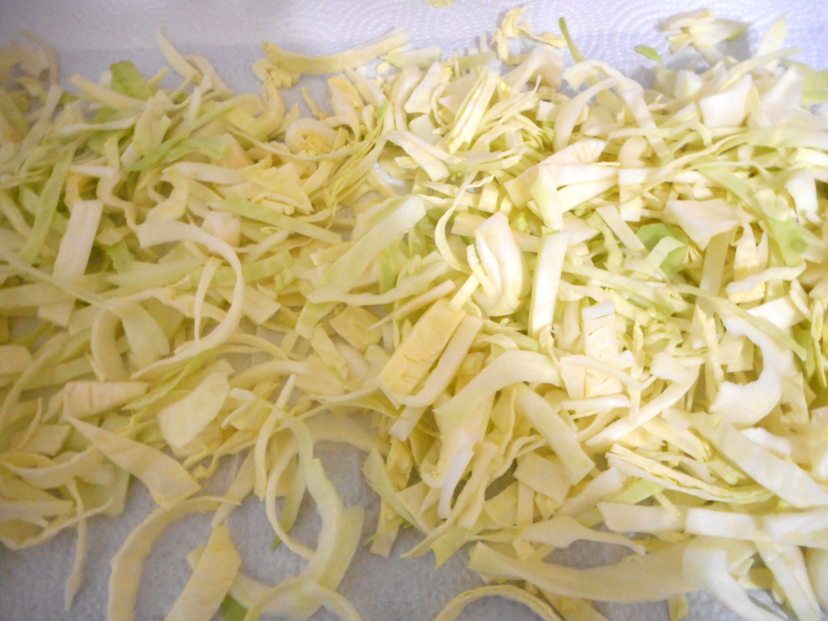 Choux coupé en lamières